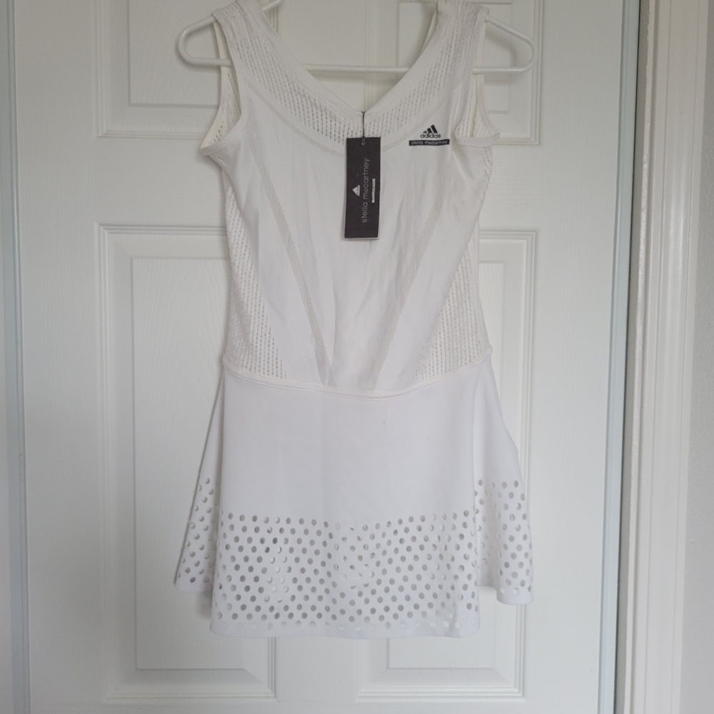 Adidas x Stella Mccartney baracade white dress - Picture 3 of 16